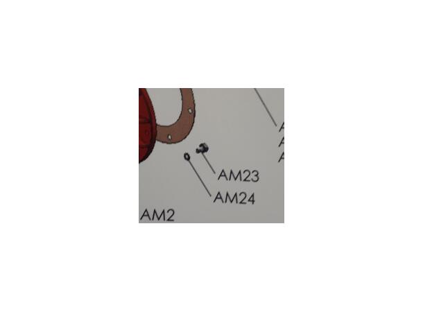 AM24/7 A24 skive alu. Ø10x16 MEC
