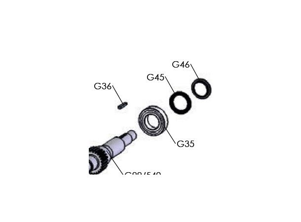 G35 Kulelager 4210A GARDA