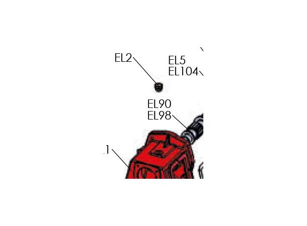 EL2 plugg m/pusting 1/2" ELBA