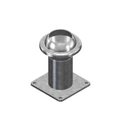 OM hankobling m/flens 4"/ Ø100