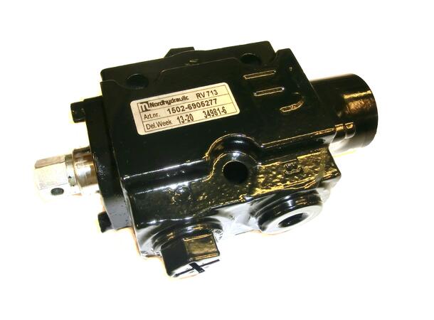 Tippstoppventil 2/2 RV713 (1800) 3/4'' mekanisk m/fjærretur sleide trekkes inn