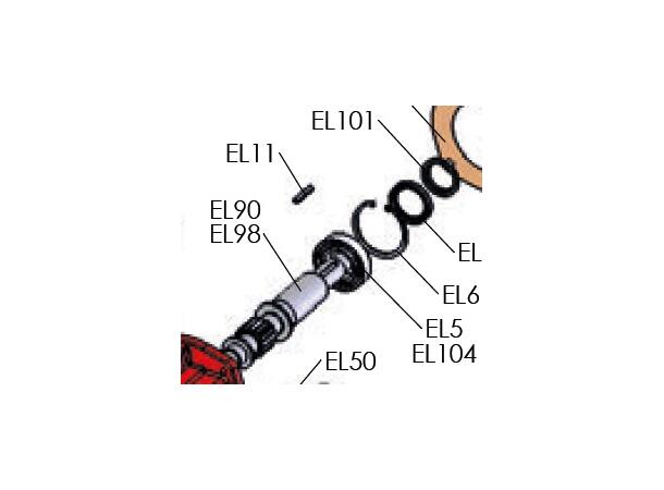 EL98 aksel ELBA 6500 utv.1:3