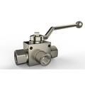 Kulekran 1/2" 500bar 3-veis T