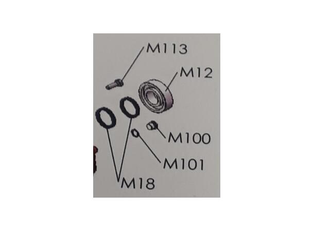 Simmerring 40x52x7 (M18) MEC
