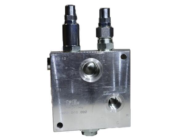 To-stegs ventil 3/4'' 1/2'' 90l/m 350bar
