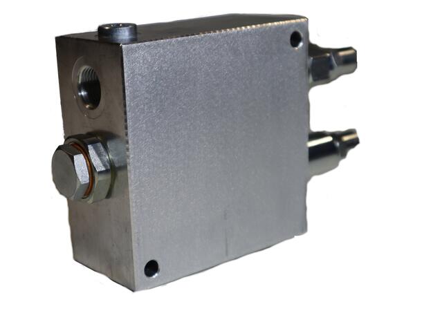 To-stegs ventil 3/4'' 1/2'' 90l/m 350bar