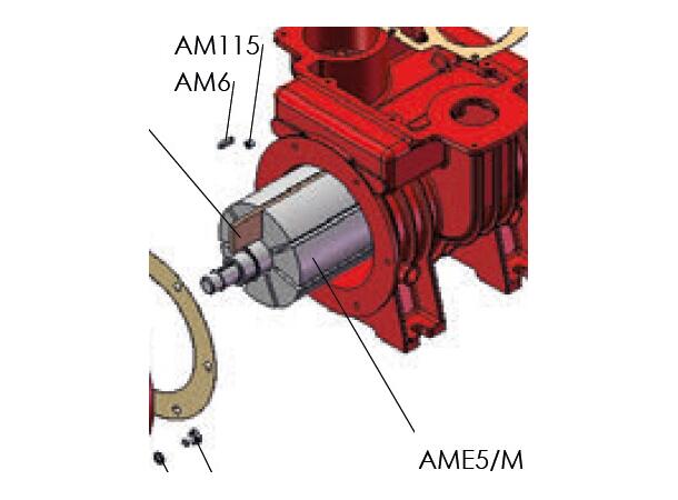 AME5/M rotor MEC8000