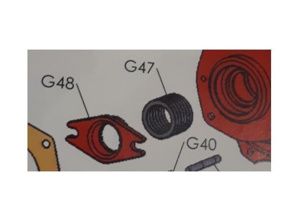 G47/I63 talg pakning 50x70x10 / stk. 1-sett = 6 stk. IDRA/gml.ELBA6500