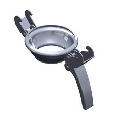 OM beger m/låseklem.  6"/ Ø150 Med O-ring