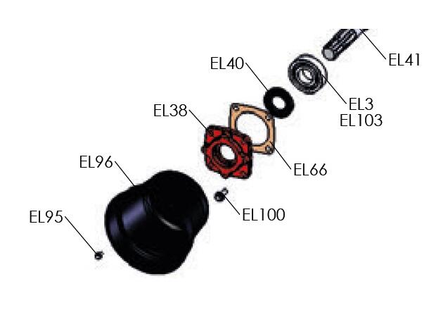 Simmerring 35x65x10 (EL40) ELBA