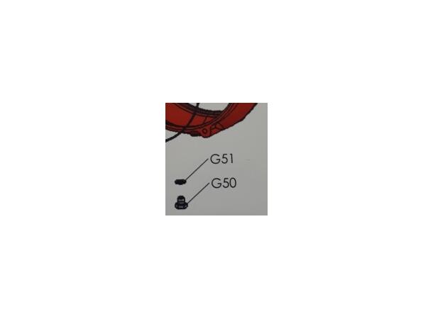 G50/I36 utløpstapp Ø1/4" GARDA