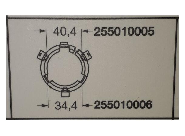 1G602 BYPY LØPERING INDRE. Ø34,4mm 101-serie (gml.)