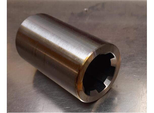 SPLINEHYLSE 1 3/4" L100MM. utv. Ø60mm, stk.priset!