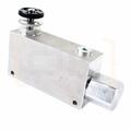 Volumkontr.v. 3/4" 150l/min m/ratt 3-veis, trykk.komp. 210 bar