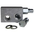 Oversenterv. enkel 1/2" jus.350bar banjo justeringsområde 80-350bar, pilot 4,25:1