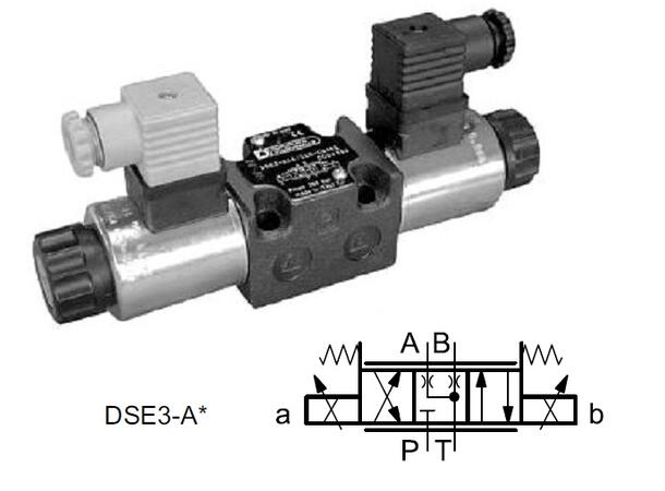 Proporsjonalventil DSE3-A04 Cetop 03, 24VDC
