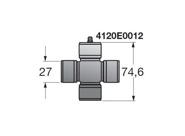 KRYSS BYPY G4-G3/S4  74,6x27,0 50t  long life-kryss