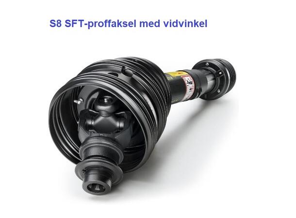S8 SFT AKSEL 66kw m/80°-vidvinkel * Standard - 1 3/8"-Z6 *