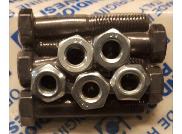 Bolt 5 pk. M12x65 8.8 for SB7, SB8, SB9. Brytebolt