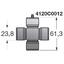 KRYSS BYPY G2/S2  61,3x23,8 50t  long life-kryss