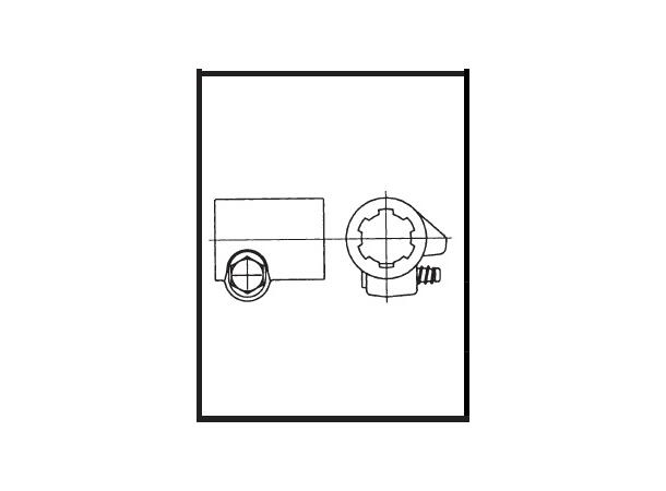SPLINEHYLSE 1 3/4" L075MM QR
