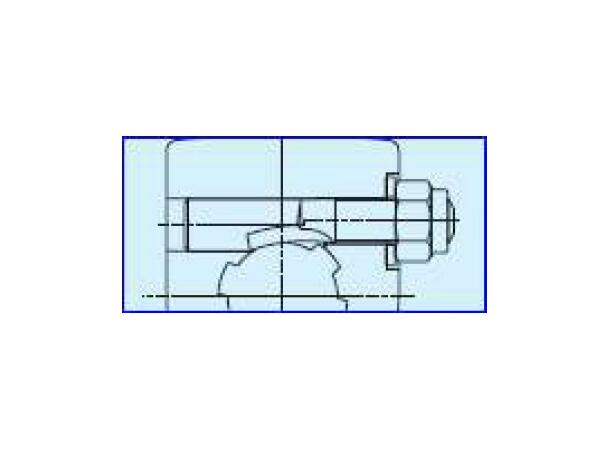 BOLT 1 3/4" M14/Ø17x83mm, FF Låsebolt