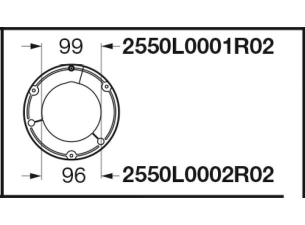 LØPERING BYPY SFT S9 - YTRE S9.  Ø99,0 x 144,0mm