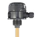 Nivå/tempvakt 750mm 70 gr. MED BRYTER maks hysterese 10 gr