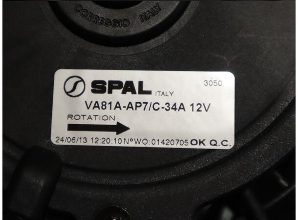 Vifte sug A16 12V komplett (2018)