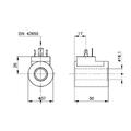 Spole for 30 serien 27V, AMP JUNIOR Ø16,1x5 B30-27C-28J  Ø16,1x50