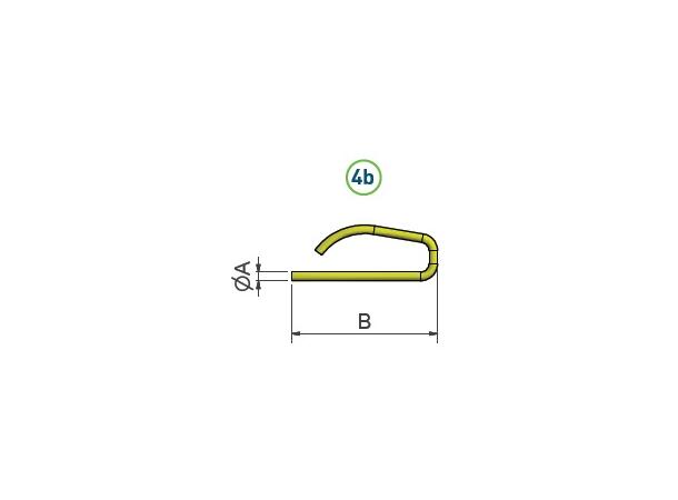 låsefjær for kronmutter M48 A-5, B-58