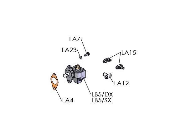 LB5/DX oljepumpe auto.smø. MEC 6500-8000/SE/WPT