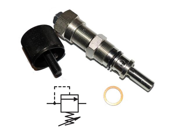 Trykkbegrenser EC3/54 80-270 bar -  med ratt