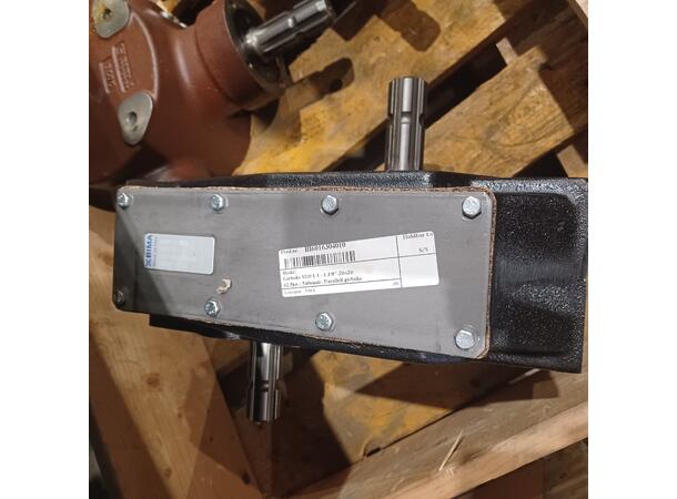 Girboks M10 1:1 - 1 3/8"-Z6xZ6 62,5kw / 540omdr. Parallell girboks
