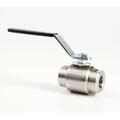 Kulekran 1/2" 2-veis AISI 316 50bar/800psi