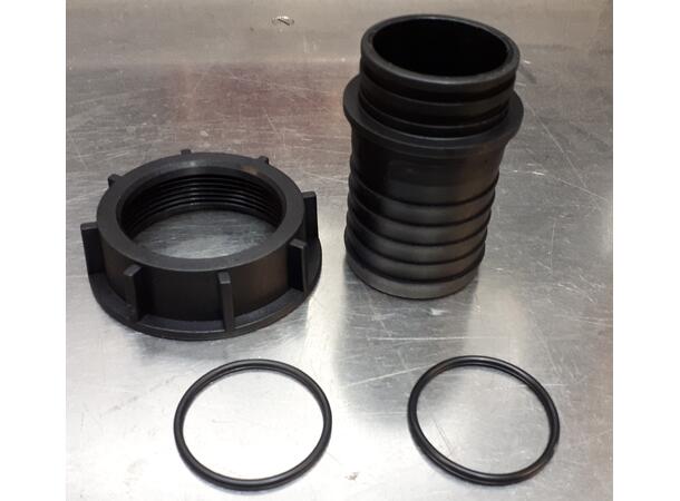 Trykkstuss 50 mm rett C610 H