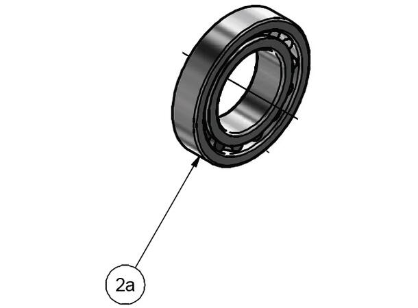 kulelager 32217 Ø150x85x38,5 2a