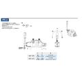 Dreiesleideventil Q45 1/2'' motor sleide Q45-F1SN(185)-111RTL-s-F3D