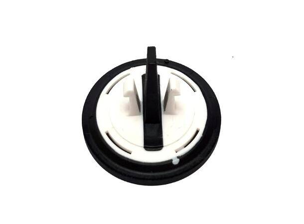 Trykkplate for trykknapp hvit pil