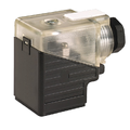 Spolekontakt FORM A, uten kabel 24V AC/DC, LED og Transientbeskyttelse