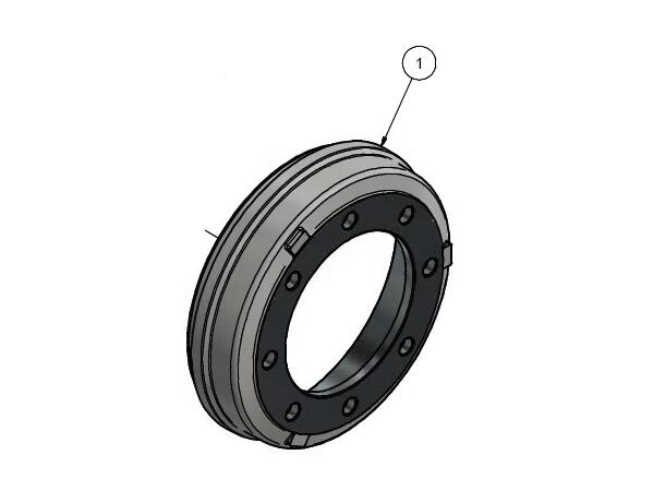 bremsetrommel 8-bolt 300x90 M18