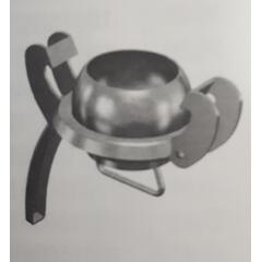 BAUER deksel m/hankobling 3-1/2"/ Ø89