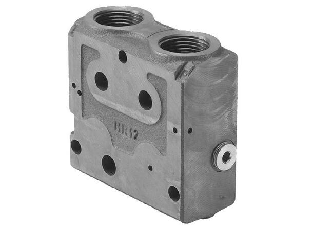 Inngangselement PVPV 1'' 350 bar lukket senter. 150 l/min fast sikkerh.v.