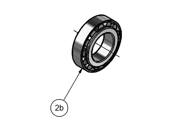 kulelager 32213 Ø120x65x32,75 2b