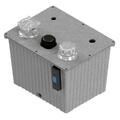 Tank frittstående 20L aluminium FIO30/TCO500/sug/nivåvakt/drain