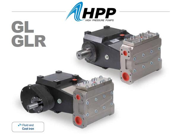 GLR 212/150 1500RPM Høytrykkspumpe 212 L/min 150 bar