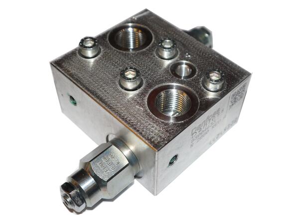 Oversenterv. dbl. OMP/OMR 4,5:1 med uttak til brems, range 55-180bar