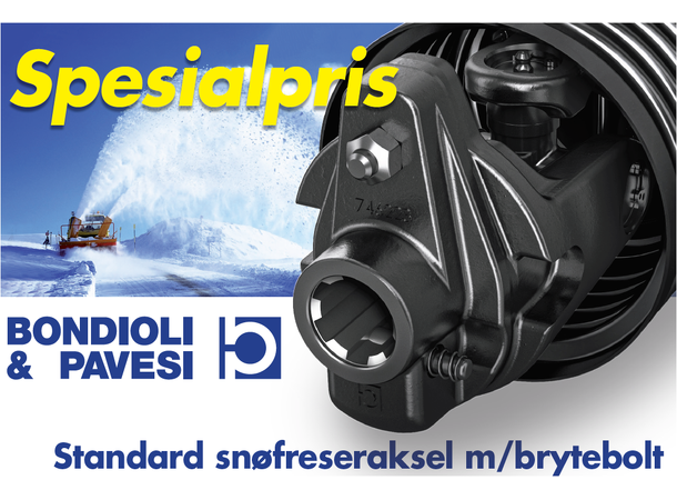 1 3/4’’ – Z6 med brytebolt 4500Nm