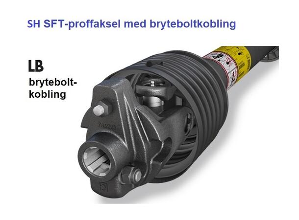 1 3/4’’ – Z6 med brytebolt 4500Nm