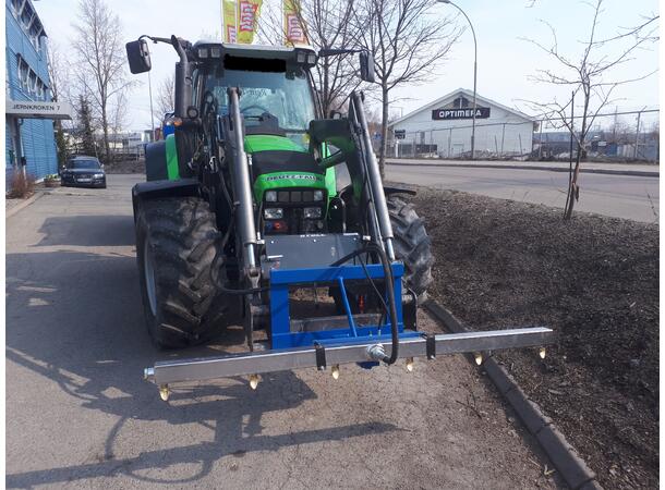 Spylepakke vei 150 L/min 20 bar BPS 160, spylerør og 6 dyser